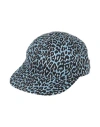 Borsalino Woman Hat Light Blue Size 7 ⅜ Cotton