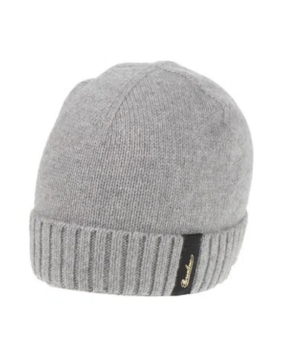 Borsalino Woman Hat Light Grey Size Onesize Cashmere In Grey