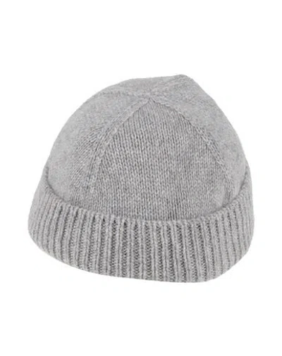 Borsalino Woman Hat Light Grey Size Onesize Cashmere In Gray