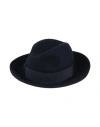 Borsalino Woman Hat Midnight Blue Size 7 ⅛ Wool In Blue
