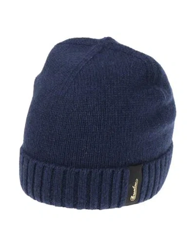 Borsalino Woman Hat Midnight Blue Size Onesize Cashmere In Blue