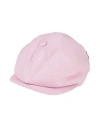 Borsalino Woman Hat Pink Size 7 ¼ Cotton, Polyurethane, Elastane