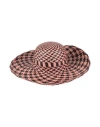 Borsalino Woman Hat Pink Size L Straw In Pink