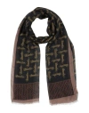 Borsalino Woman Scarf Black Size - Modal, Cashmere In Black