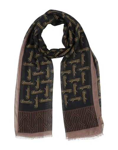 Borsalino Woman Scarf Black Size - Modal, Cashmere