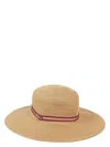 Borsalino Giselle Foldable Straw Hat In Beige