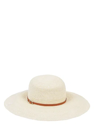 BORSALINO WOMEN'S VIOLET PANAMA HAT