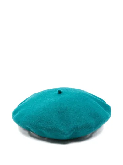 Borsalino Wool Basque Hat In Blue