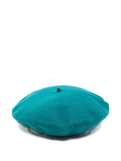 Borsalino Wool Basque Hat In Blue