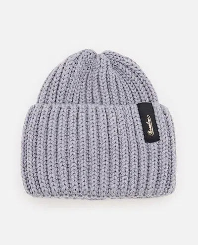 Borsalino Wool Beanie In Gray