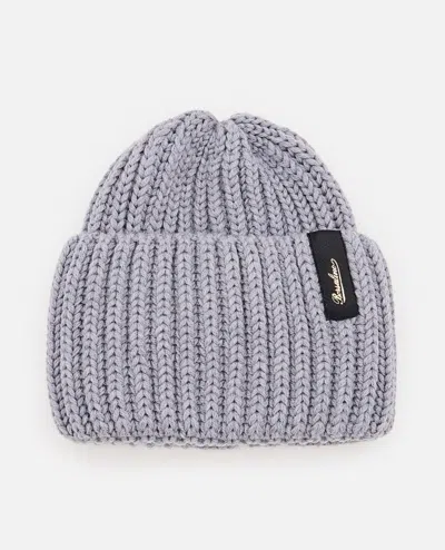 Borsalino Wool Beanie In Grey