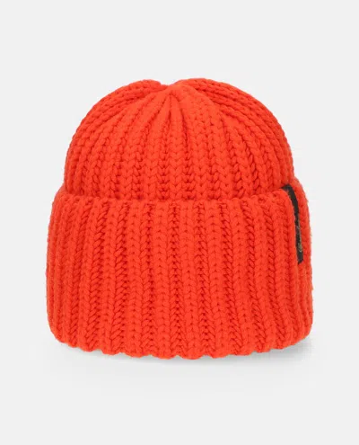 Borsalino Wool Beanie In Red