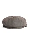 Borsalino Wool Cesare Flat Cap In Multi