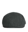 Borsalino Wool-silk Flat Cap In Multi