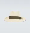Borsalino Amedeo Straw Panama Hat In Beige