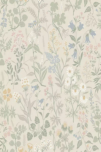 Boråstapeter Flora Wallpaper In Pattern