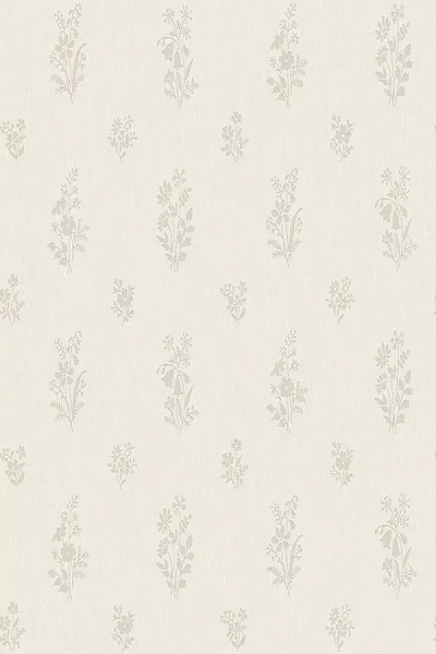 Boråstapeter Petit Fleurs Wallpaper In White