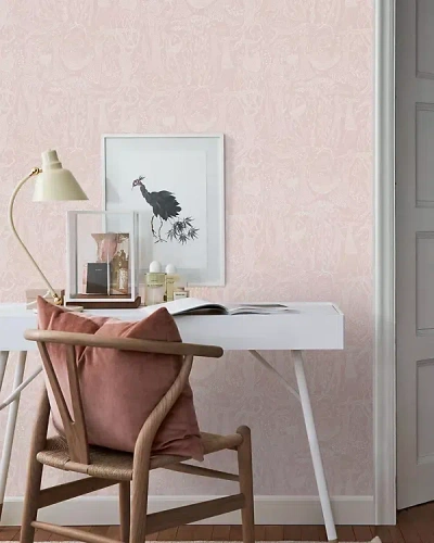 Boråstapeter Poème D'amour Wallpaper In Pink