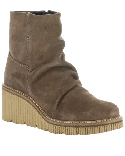 Bos. & Co. Women's Waterproof Platform Boots In Taupe In Green