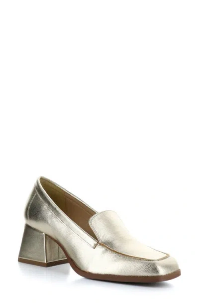 Bos. & Co. Amari Loafer Pump In Champagne