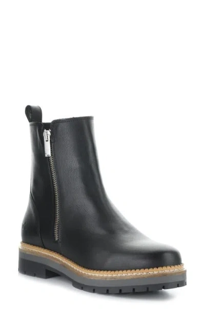 Bos. & Co. Among Waterproof Lug Sole Bootie In Black