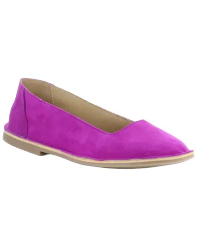 Bos. & Co. Banu Suede Ballet Flat In Purple