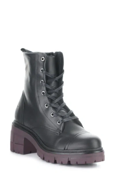 Bos. & Co. Barrett Waterproof Lug Sole Bootie In Black