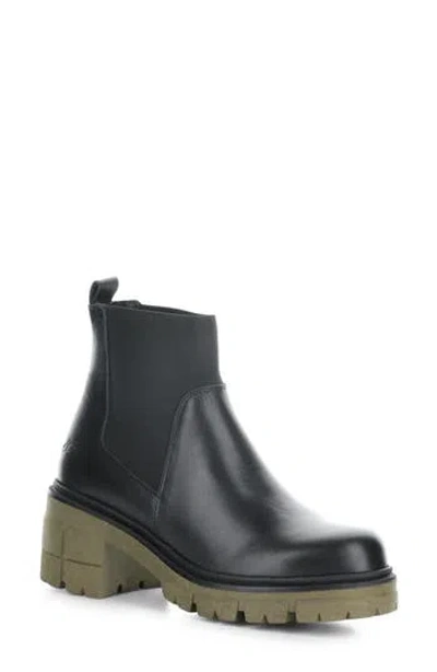 Bos. & Co. Bianc Lug Sole Chelsea Boot In Black