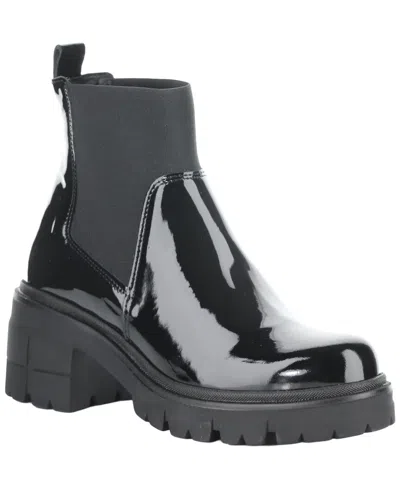 Bos. & Co. Bos & Co Bianc Patent Leather Boot In Multi