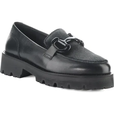Bos. & Co. Brisa Platform Lug Loafer In Black