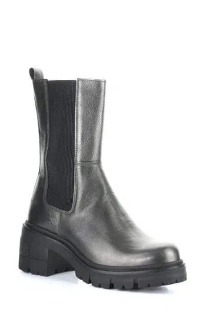 Bos. & Co. Brunas Waterproof Chelsea Boot In Silver