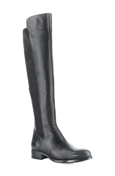 Bos. & Co. Bunt Waterproof Over The Knee Boot In Black