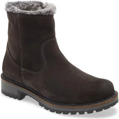 Bos. & Co. Calib Waterproof Bootie In Grey/grey Suede