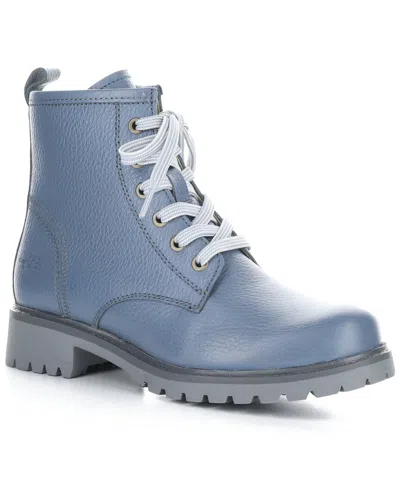 Bos. & Co. Carinas Waterproof Leather Boot In Blue