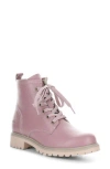 Bos. & Co. Carinas Leather Lug Boot In Pink Rio