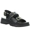 Bos. & Co. Cipher Slingback Platform Sandal In Black