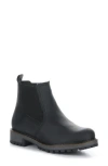 Bos. & Co. Corrin Waterproof Chelsea Boot In Black Saddle Leather