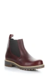 Bos. & Co. Corra Waterproof Chelsea Bootie In Red Gobi