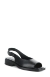 Bos. & Co. Elena Slingback Flat In Black