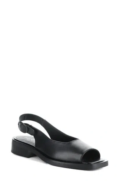 Bos. & Co. Elena Slingback Flat In Black