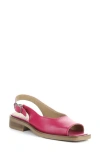 Bos. & Co. Elena Slingback Flat In Magnolia