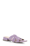 Bos. & Co. Ellis Slide Sandal In Lavender