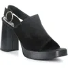 Bos. & Co. Farin Slingback Platform Sandal In Black