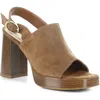 Bos. & Co. Farin Slingback Platform Sandal In Earth