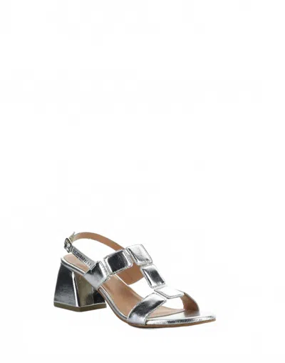 Bos. & Co. Glow Slingback Sandal In Silver