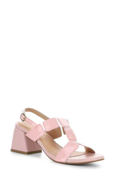 Bos. & Co. Glow Slingback Sandal In Pink Patent