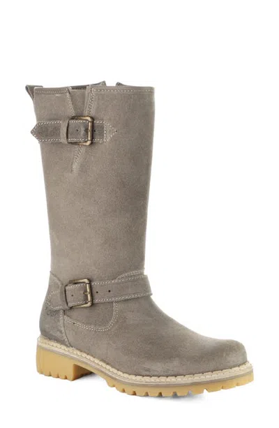 Bos. & Co. Hail Leather Boot In Gray