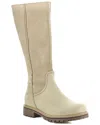 Bos. & Co. Bos & Co Hudson Leather & Suede Boot In Neutral