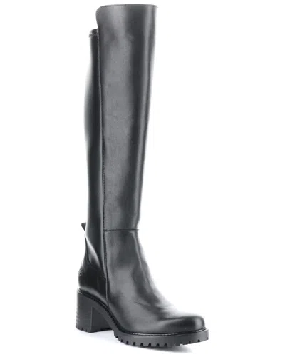 Bos. & Co. Bos & Co Idun Leather & Suede Boot In Black