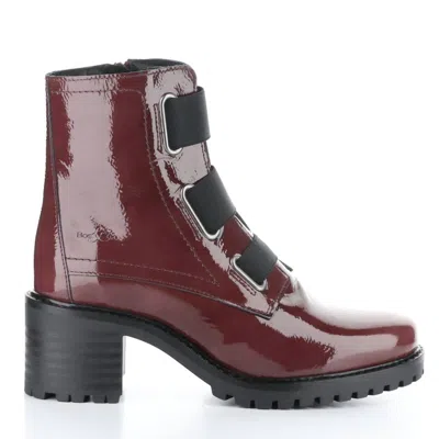 Bos. & Co. Indie Mosto Boots In Burgundy In Multi